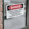 Signmission Lockout Tagout Power Servicing Repairing Danger Sign, Vinyl Decal, 7in W x 5in L, 2PK OS-2PACK-DS-D-57-L-1845 - alternate 5